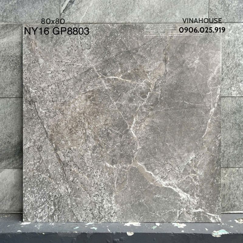 Gạch lát nền Viglacera 80×80 NY16-GP8803