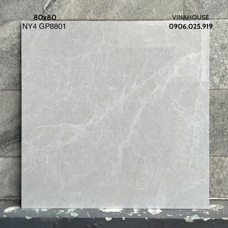 Gạch lát nền Viglacera 80×80 NY4-GP8801