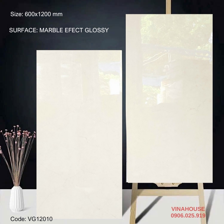 Gạch Lát Nền 60×120 Bóng Kính 12010