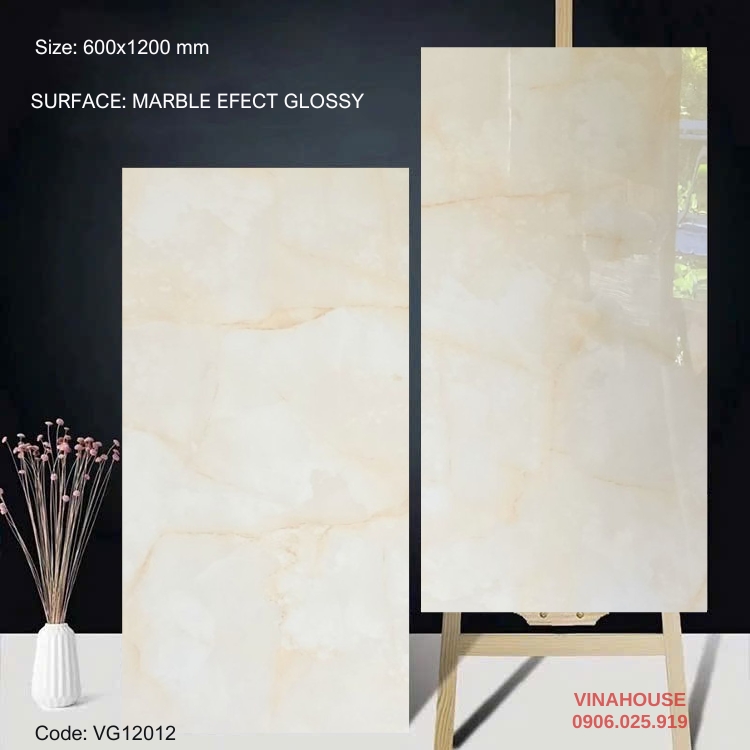 Gạch Lát Nền 60×120 Bóng Kính 12012