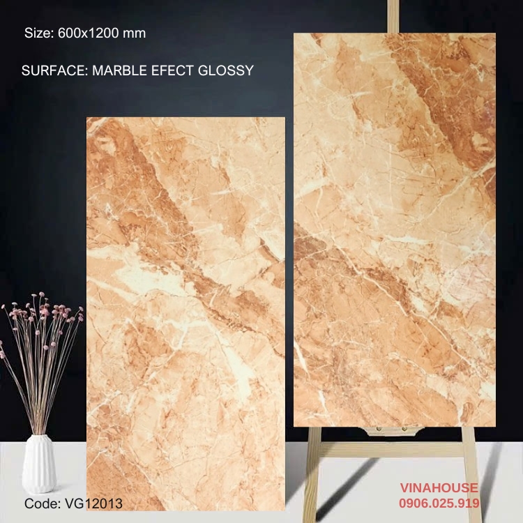 Gạch Lát Nền 60×120 Bóng Kính 12013