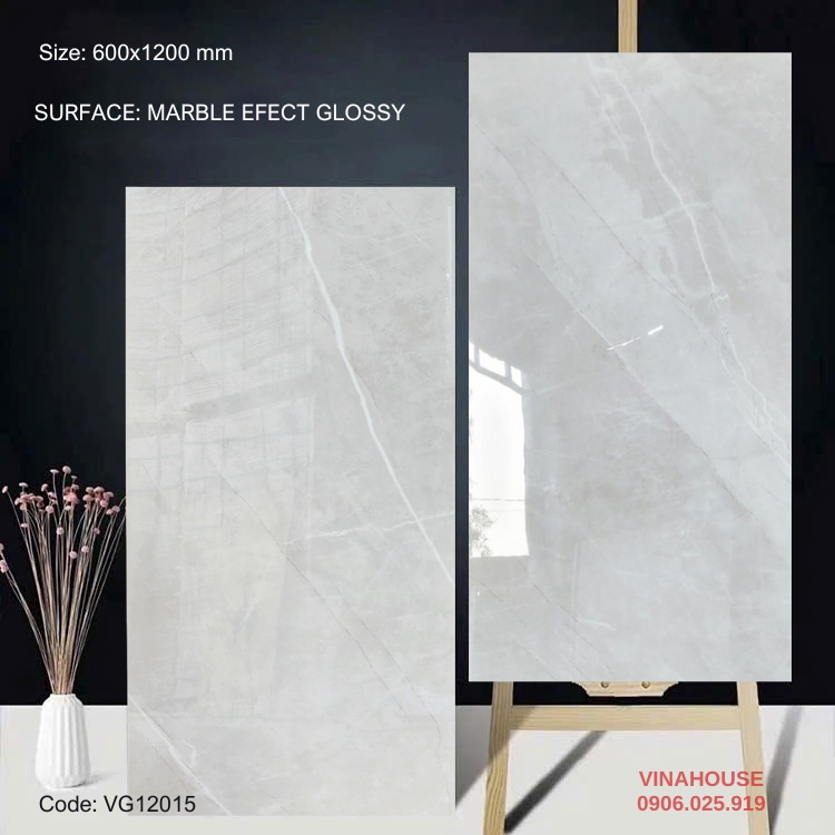 Gạch Lát Nền 60×120 Bóng Kính 12015