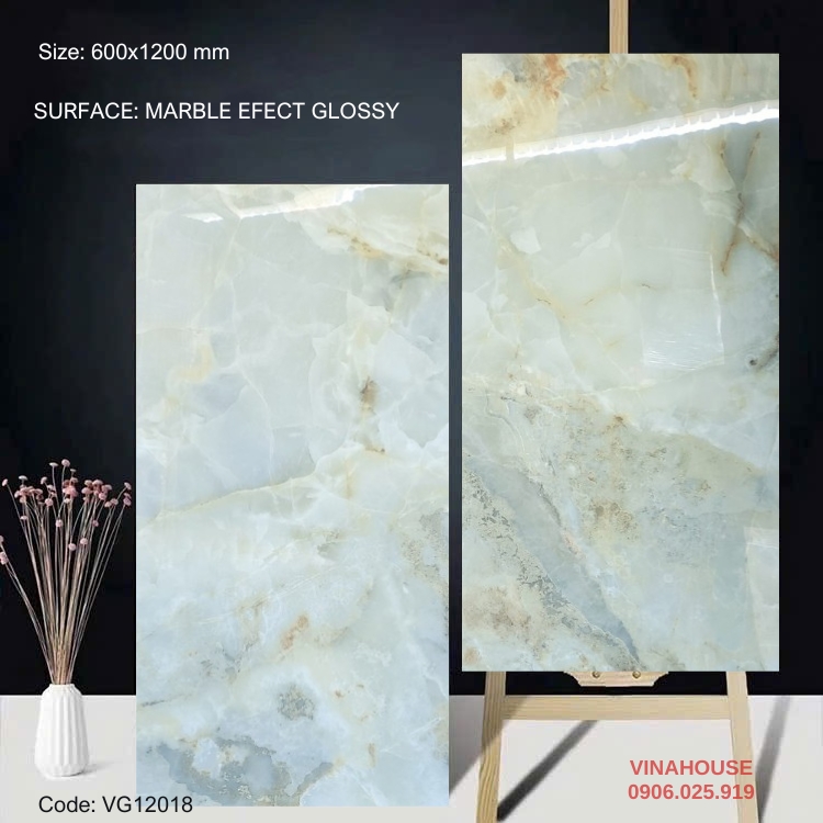 Gạch Lát Nền 60×120 Bóng Kính 12018