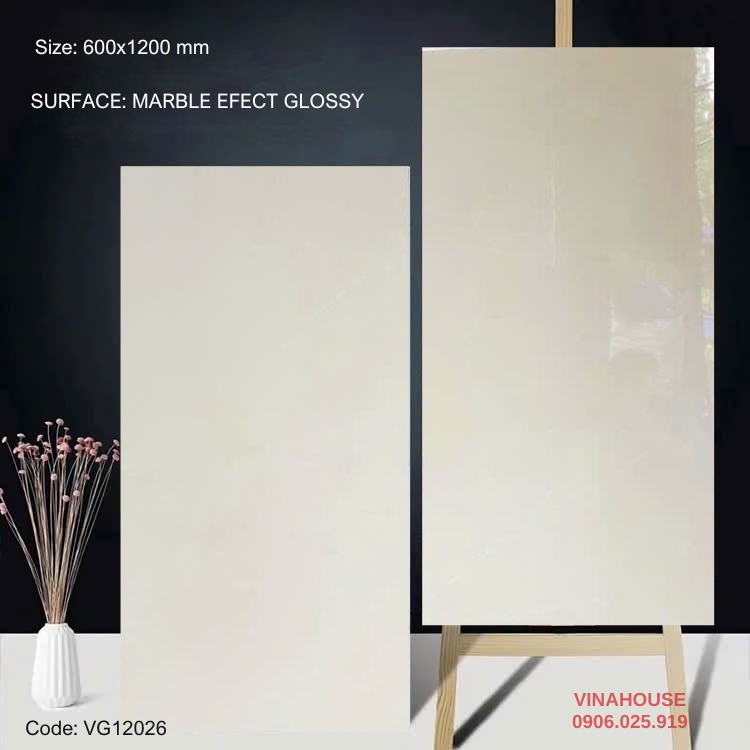 Gạch Lát Nền 60×120 Bóng Kính 12026