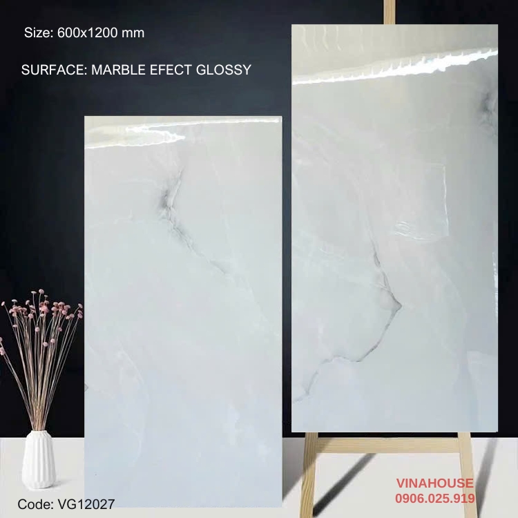 Gạch Lát Nền 60×120 Bóng Kính 12027
