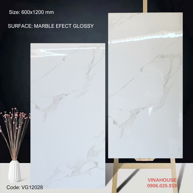 Gạch Lát Nền 60×120 Bóng Kính 12028