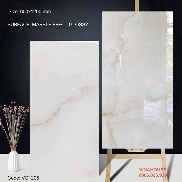 Gạch Lát Nền 60×120 Bóng Kính 1205