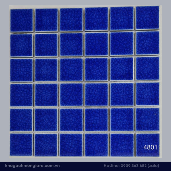Gạch Mosaic Gốm Men Rạn 4801