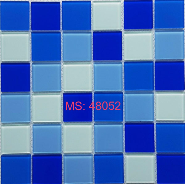 Gạch Mosaic Thủy Tinh 48052 Hồ Bơi