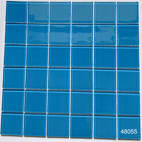 Gạch Mosaic Thủy Tinh 48055 Hồ Bơi