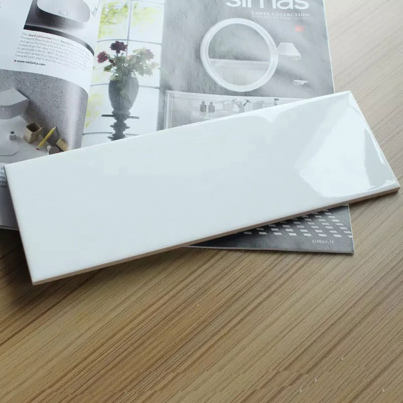 Gạch thẻ 100×300 màu trắng
