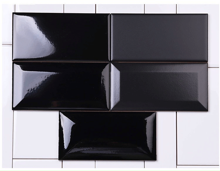 Gạch thẻ 75×150 màu đen