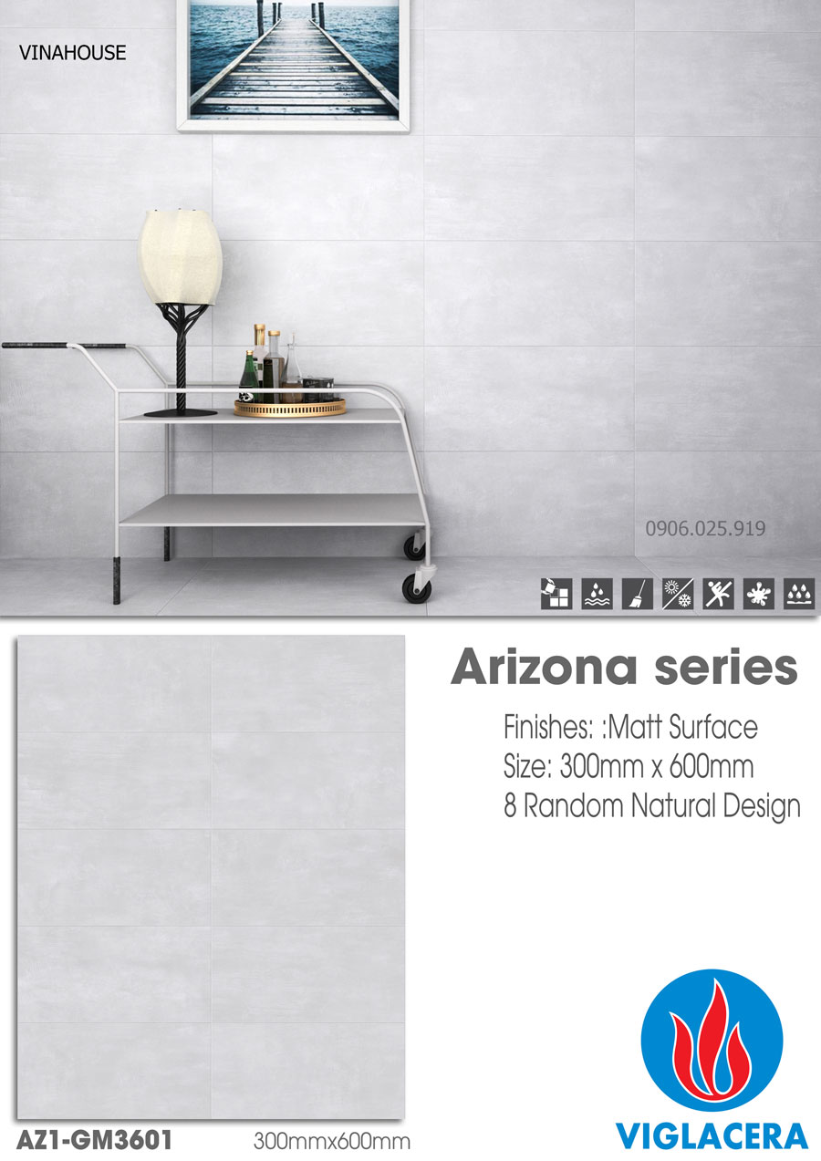 Gạch Viglacera AZ1- GM3601