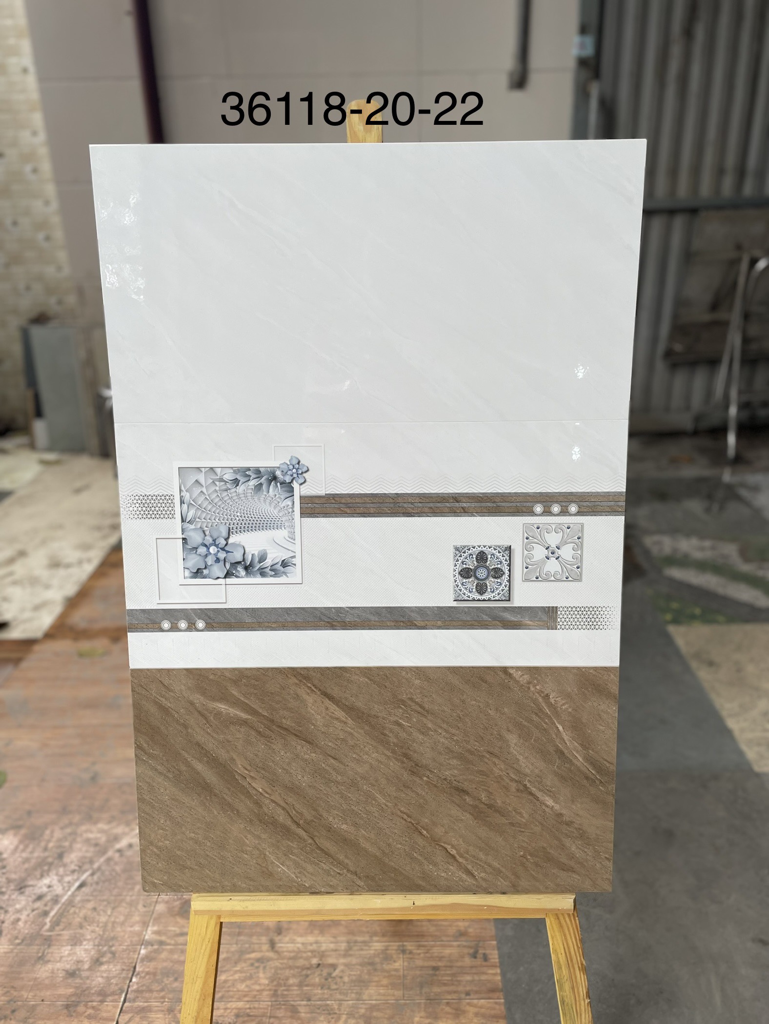 Gạch Ốp Tường Kích Thước 30×60 Ceramic mã 36118-20-22