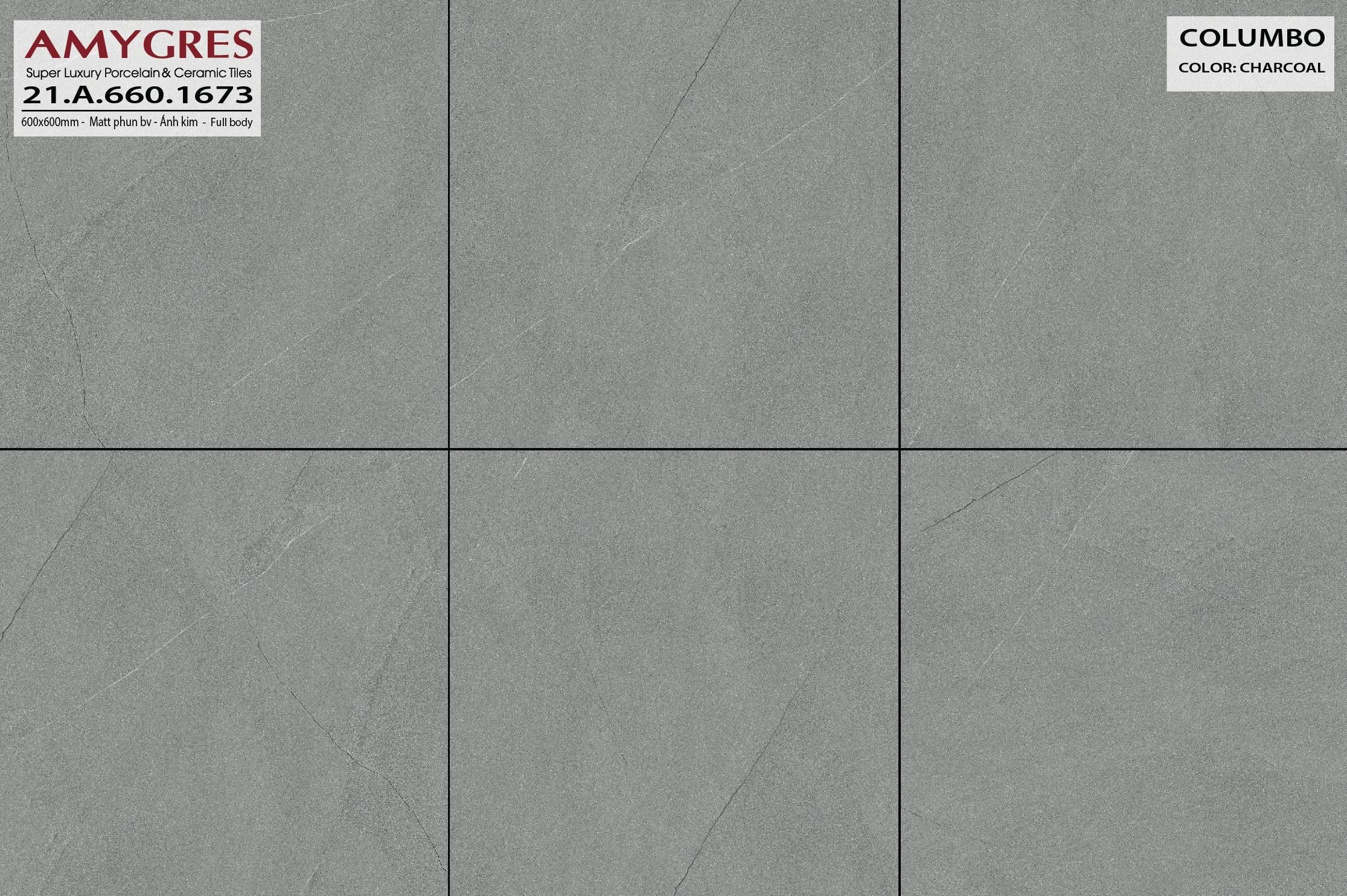 gạch lát nền Á Mỹ kích thước 60×60 mã 1673 Columbo