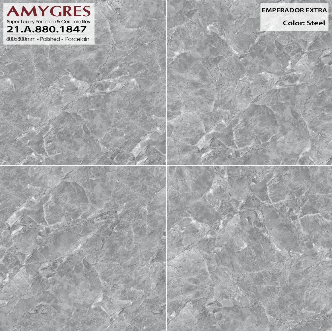 Gạch lát nền Á Mỹ 80×80 mã 1847