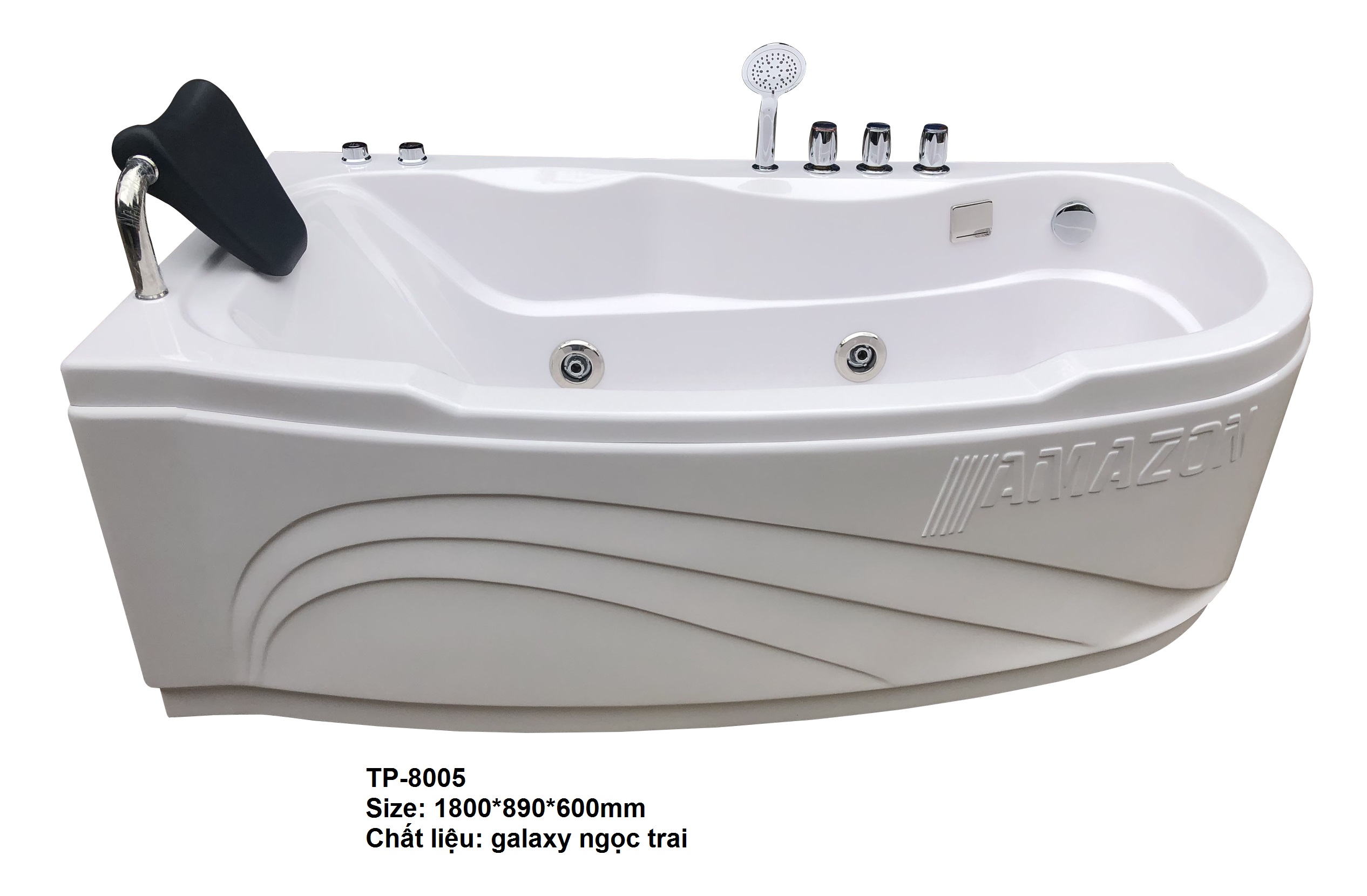 Bồn tắm Amazon mã TP-8005  hình quả xoài