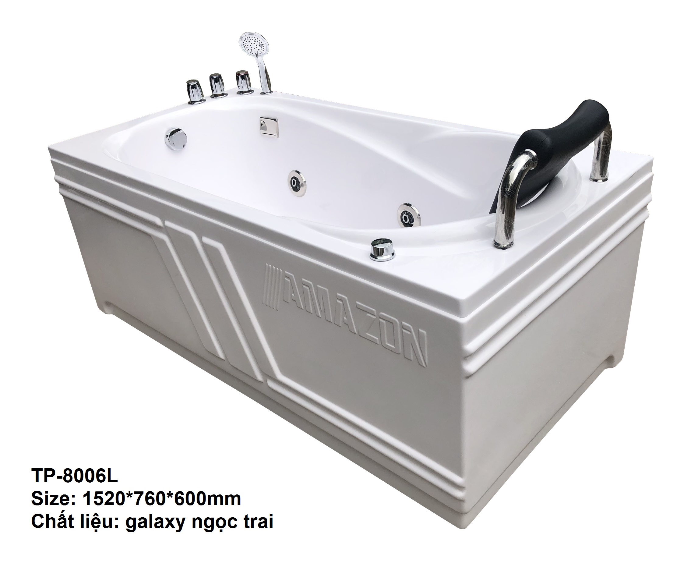 Bồn tắm Amazon mã TP-8006R(L) massage