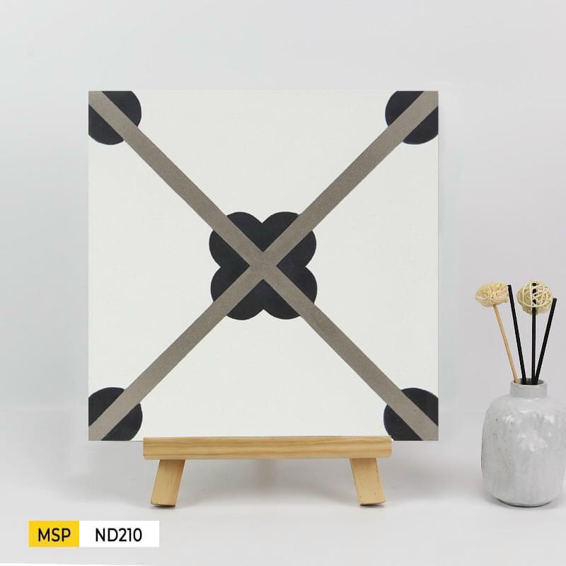 Gạch bông men kích thước 20×20 mã 210