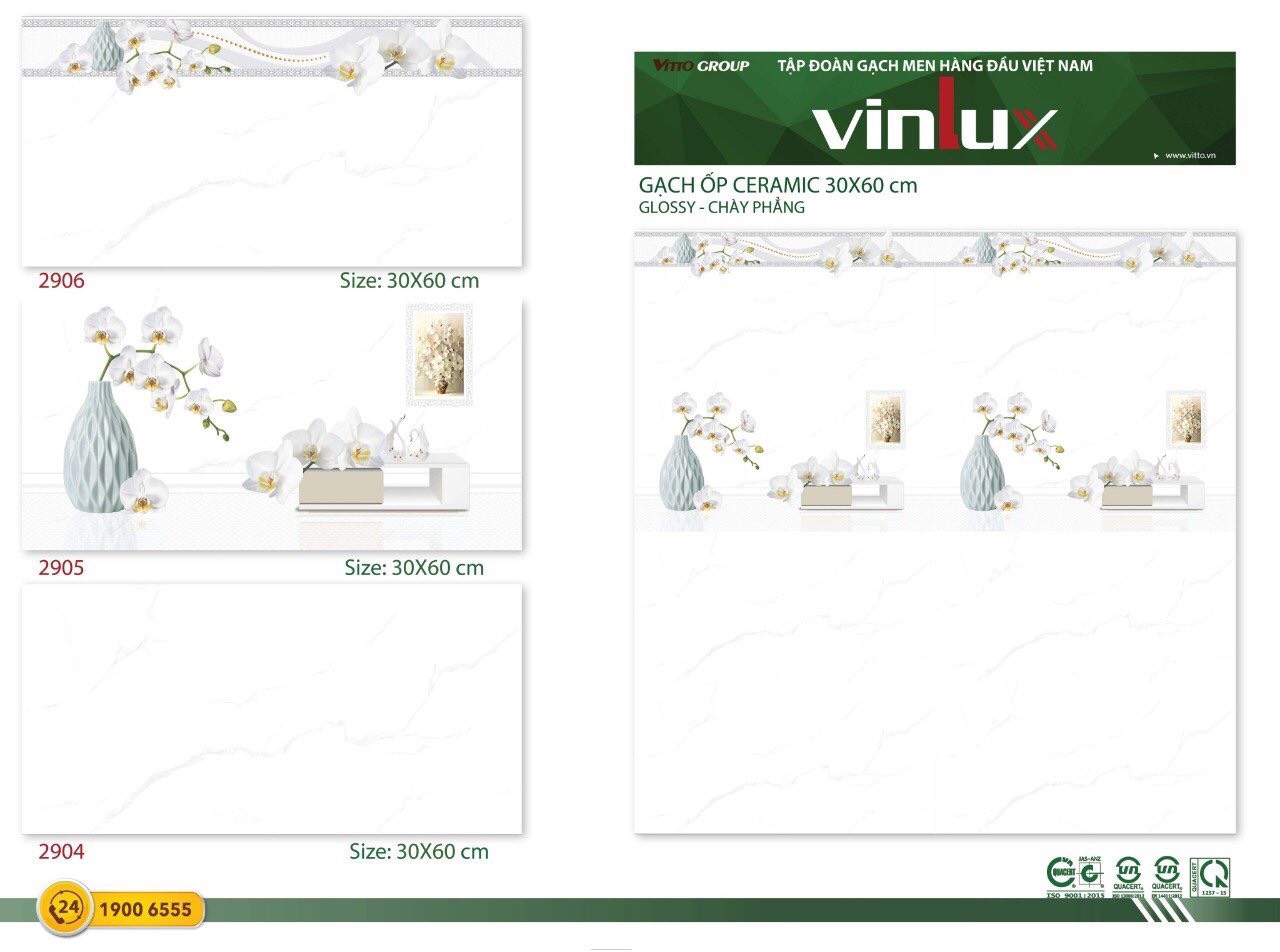 Gạch 30×60 Vulux mã 2906-2904