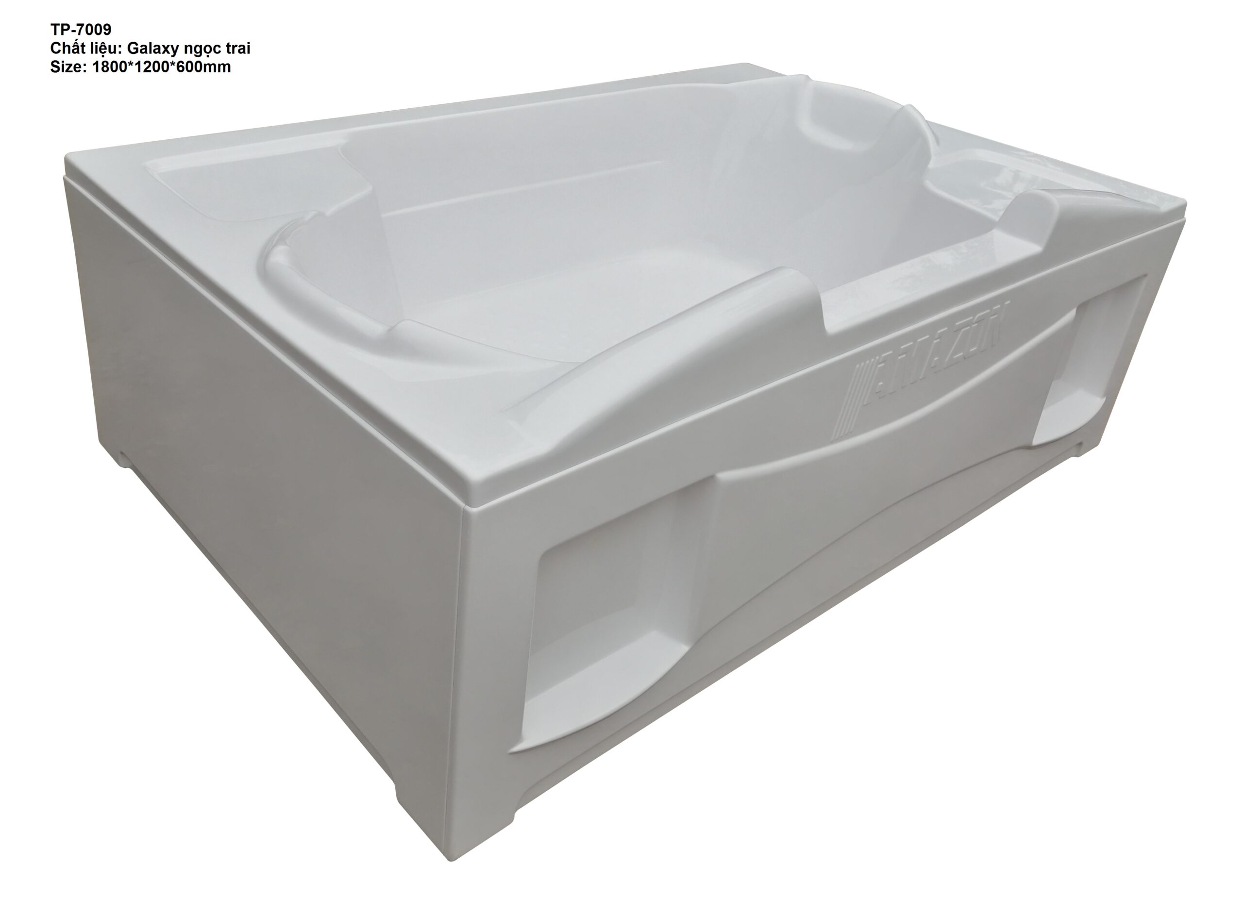 Bồn tắm Amazon mã TP-7009 hình  chữ nhật