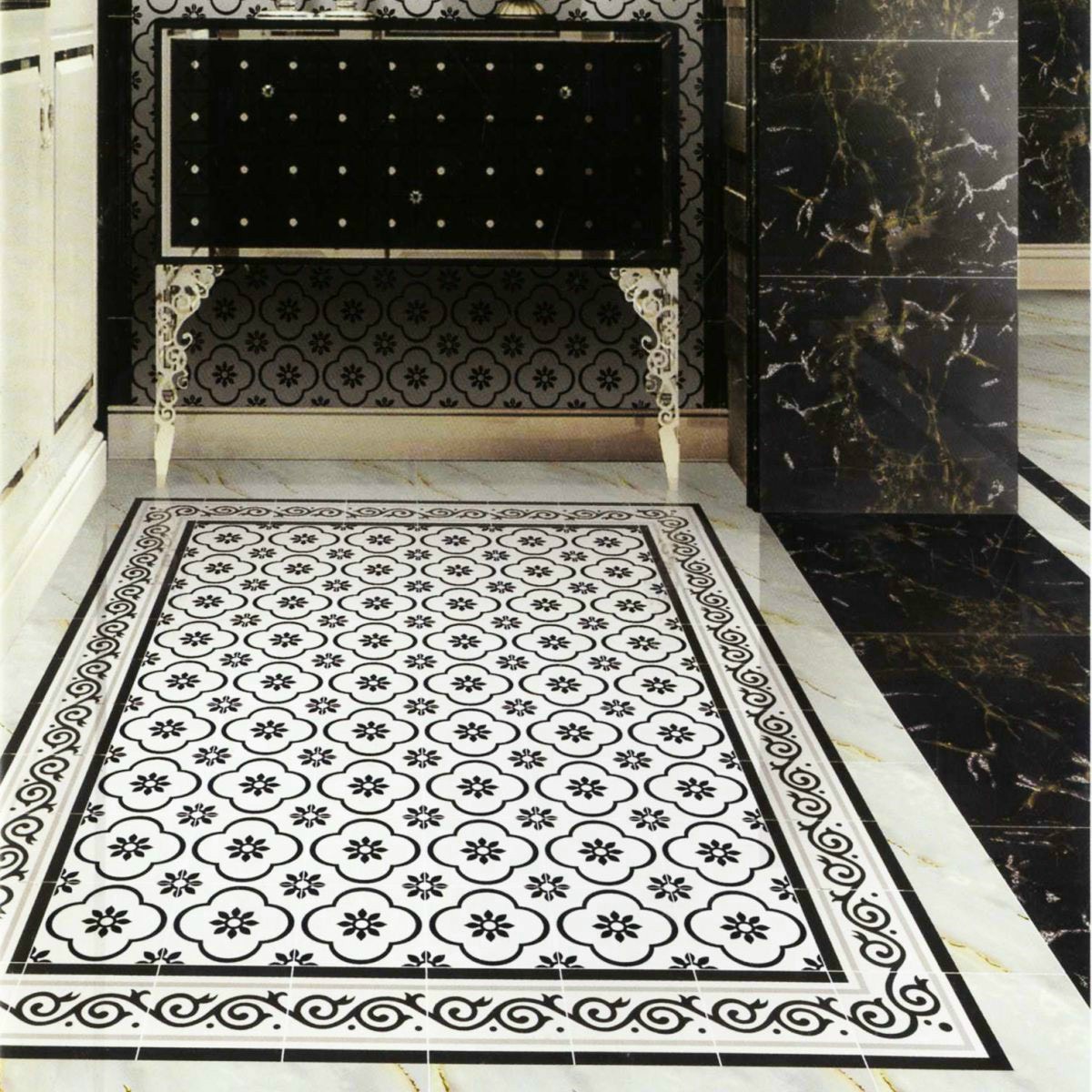 gạch bông men 30×30 xương granit mã 3020