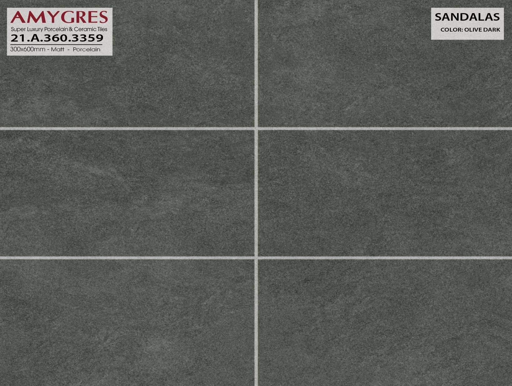 Gạch ốp lát Á Mỹ 30×60 mã 3359 bộ Sandalas