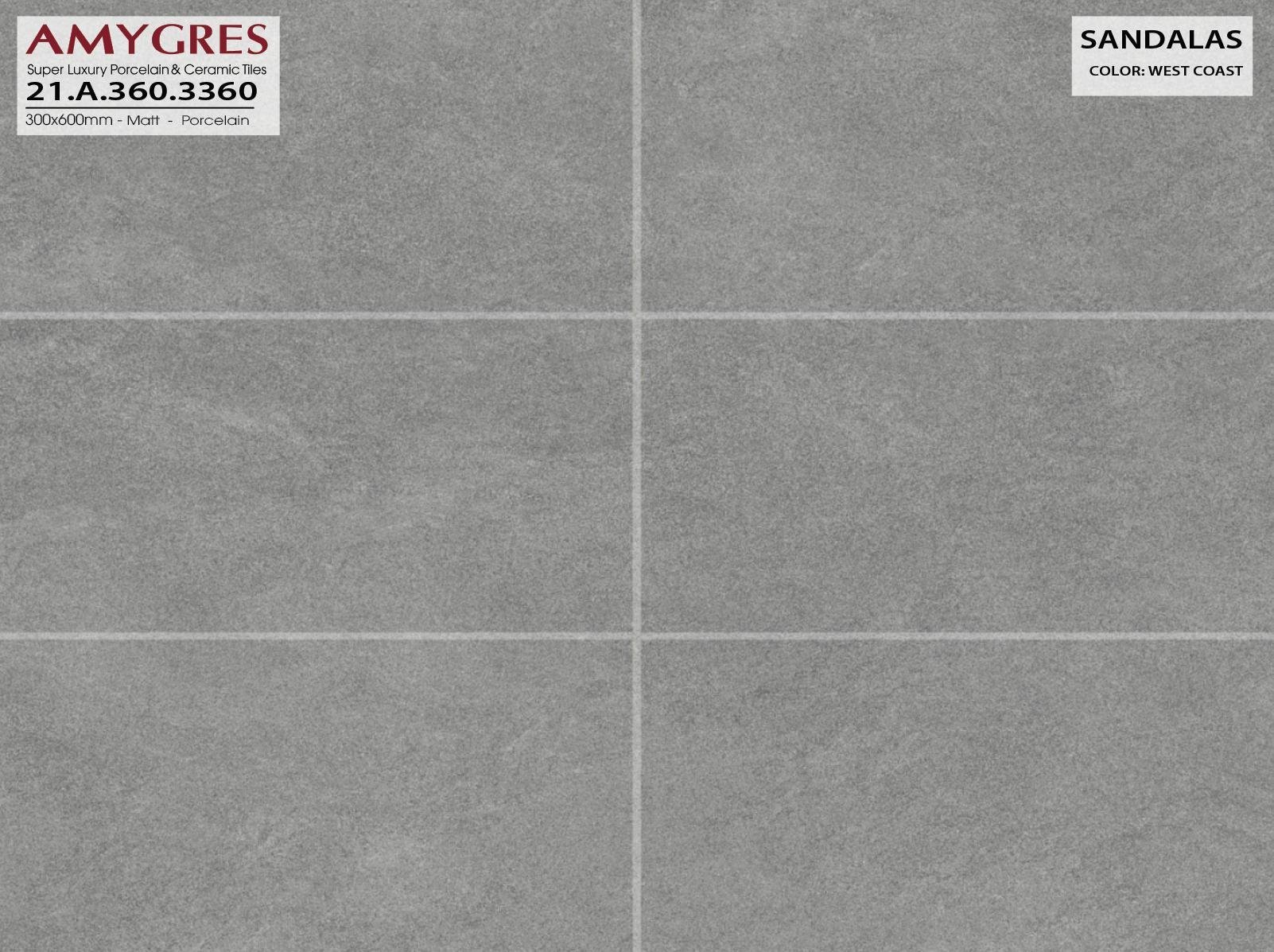 Gạch ốp lát Á Mỹ 30×60 mã 3360 bộ Sandalas