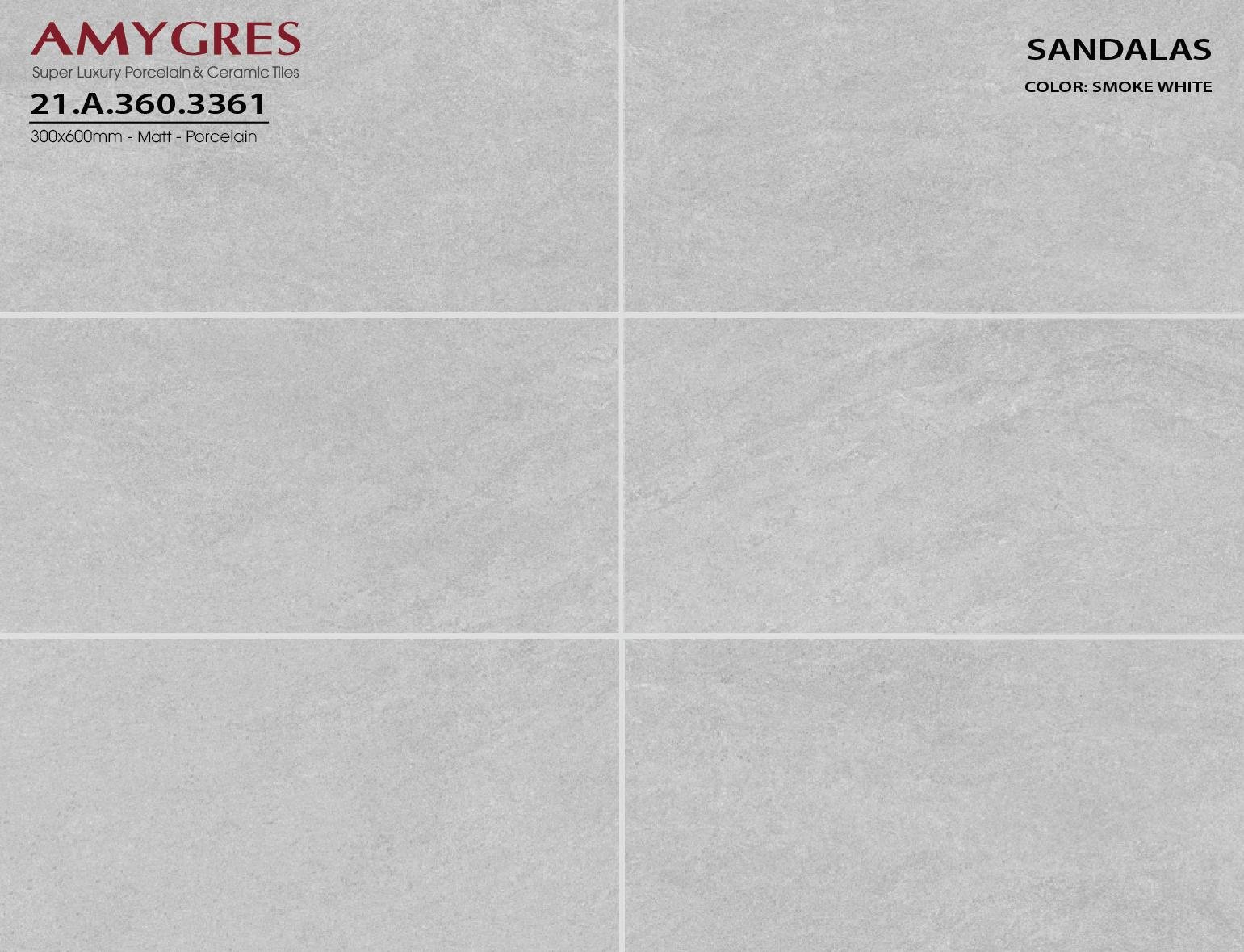 Gạch ốp lát Á Mỹ 30×60 mã 3361 bộ Sandalas