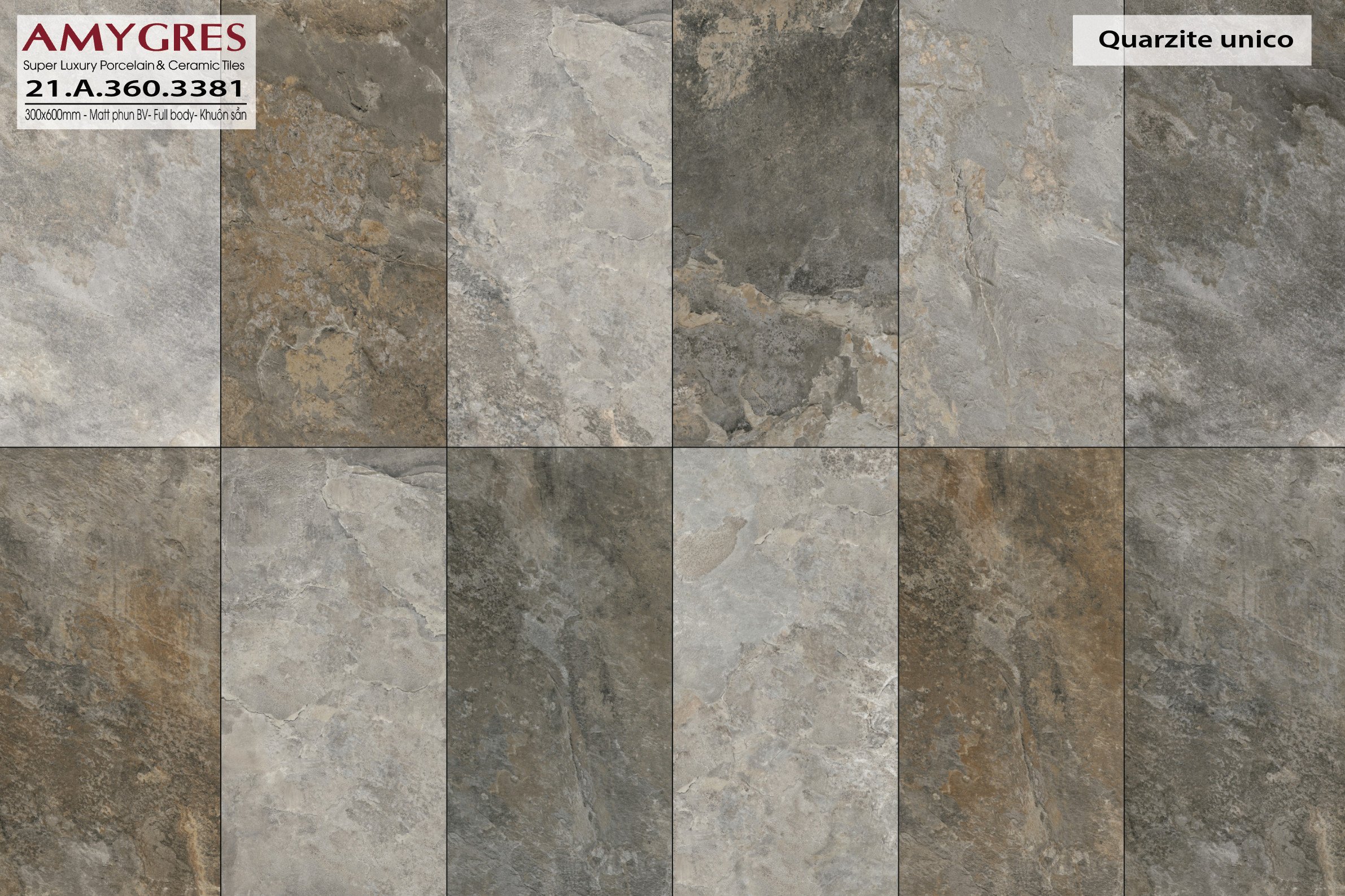 Gạch Á Mỹ 30×60 mã 3381