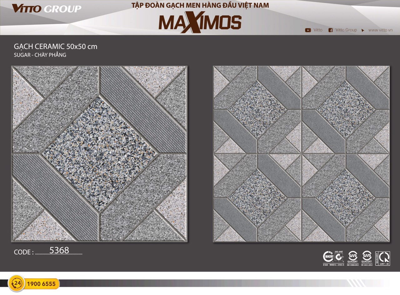 Gạch lát sân vườn Vitto Maximos mã 5368