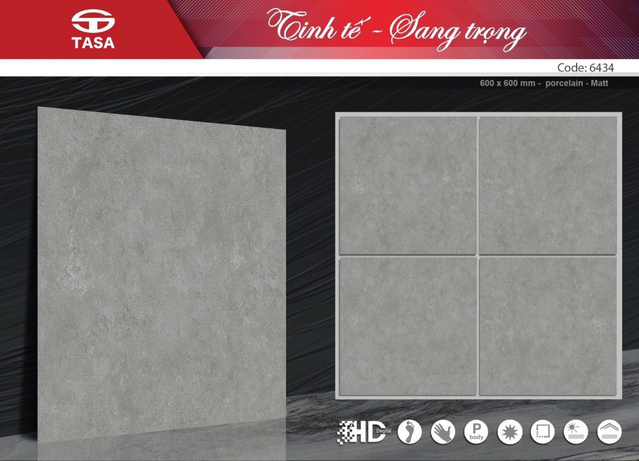 Gạch Ốp Lát Tasa 60×60 Mã 6434