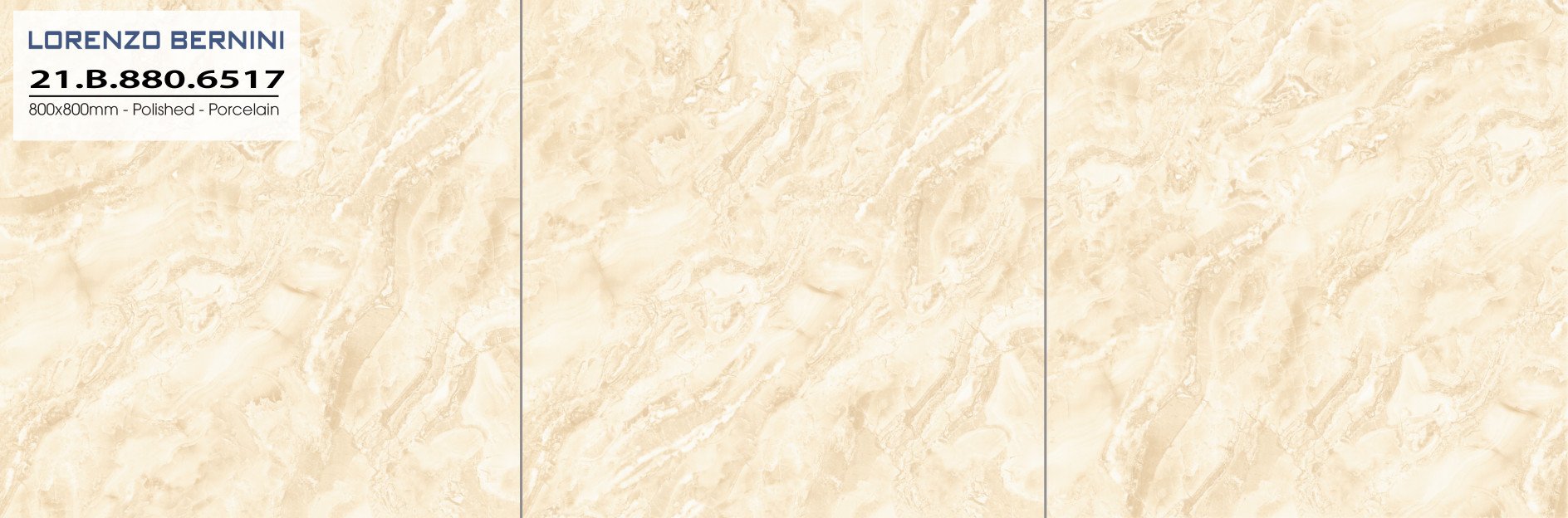 Gạch lát nền Á Mỹ 80×80 mã 6517