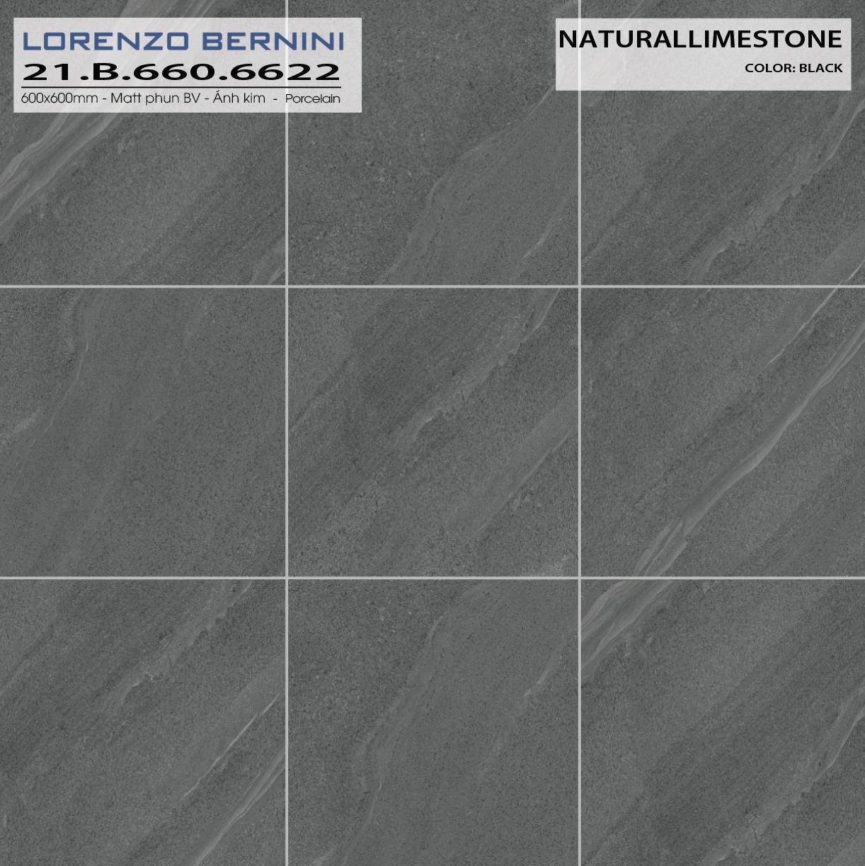 gạch lát nền Á Mỹ kích thước 60×60 mã 6622 natural limestone