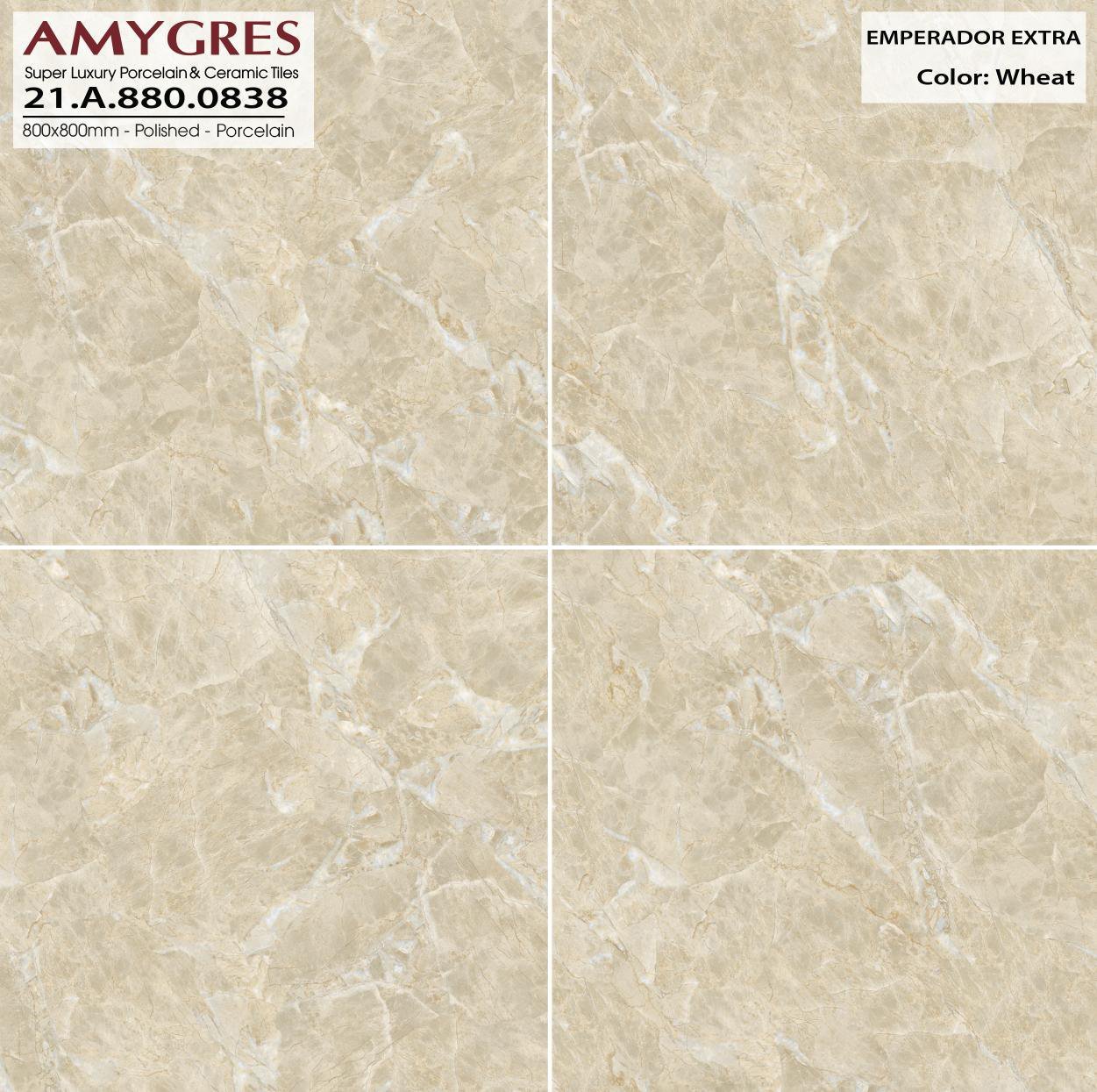 Gạch lát nền Á Mỹ 80×80 mã 838