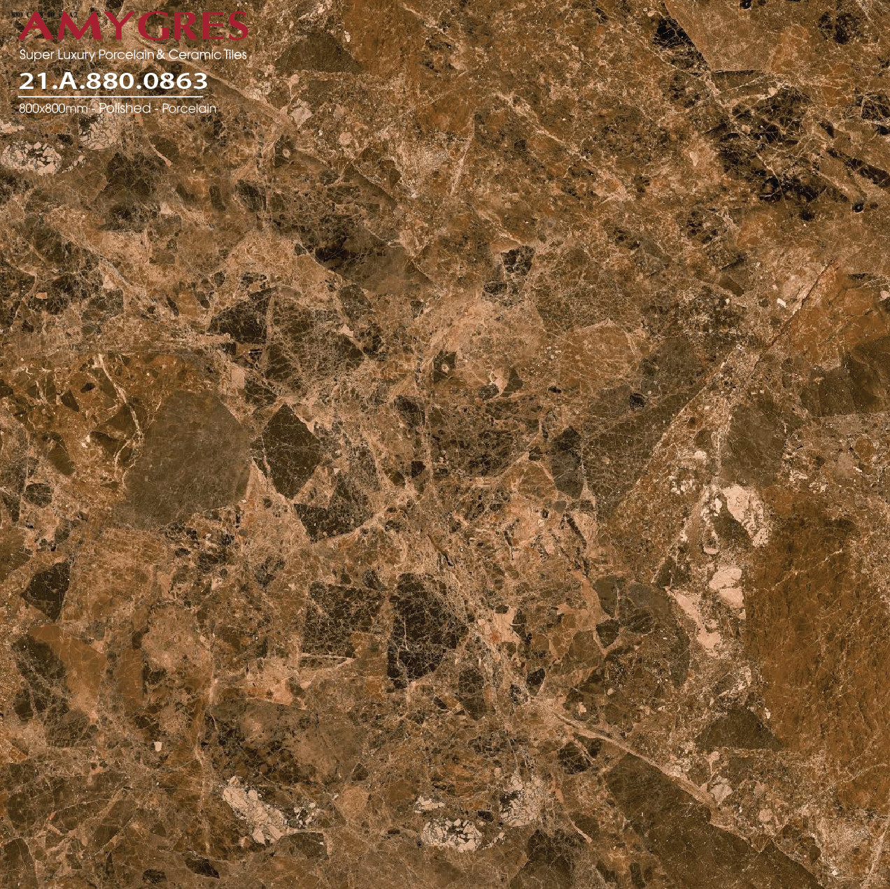 Gạch lát nền Á Mỹ 80×80 mã 863