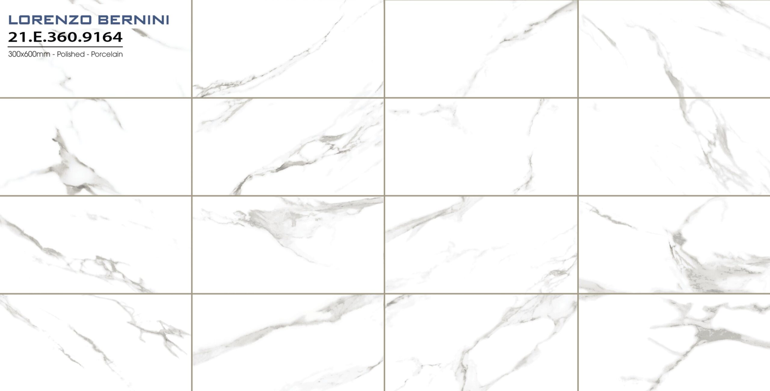 Gạch ốp lát Á Mỹ 30×60 mã 9164
