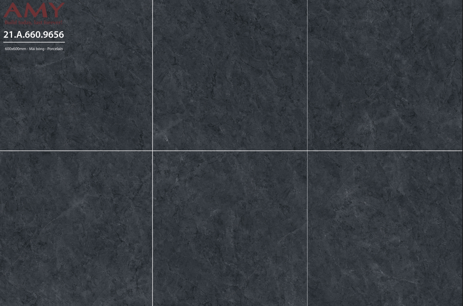 Gạch lát nền Á Mỹ kích thước 60×60 mã 9656