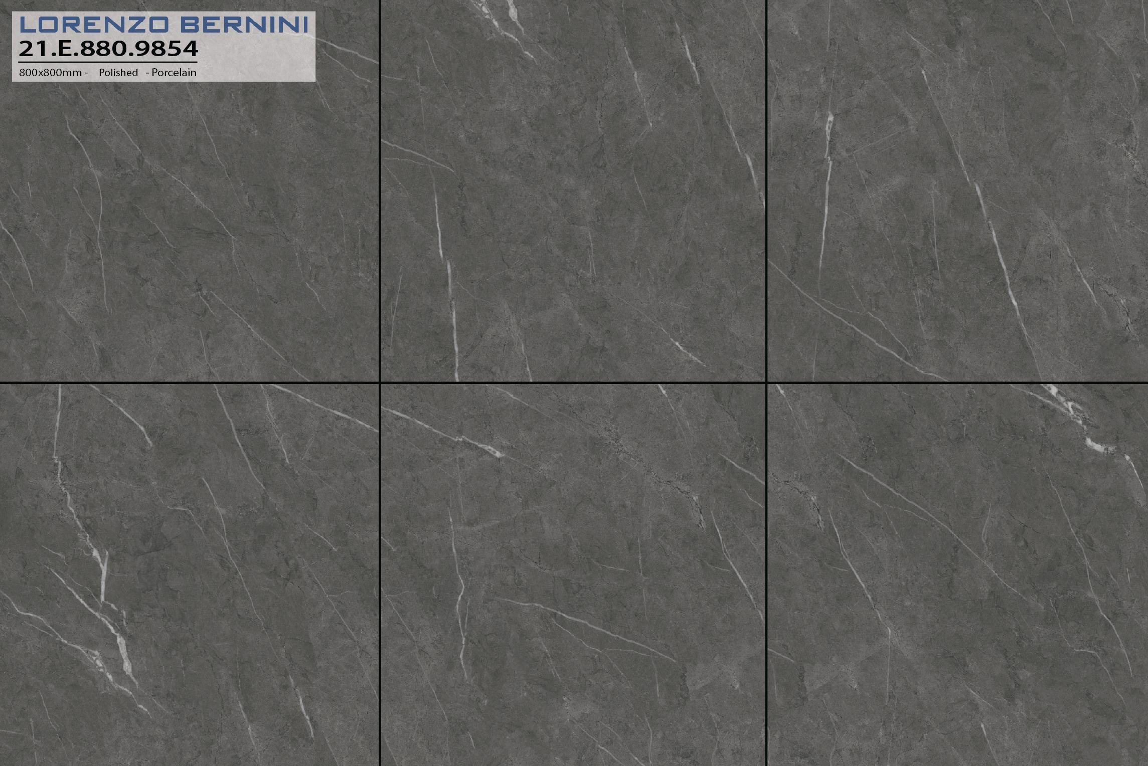Gạch lát nền Á Mỹ 80×80 mã 9854 Bernini
