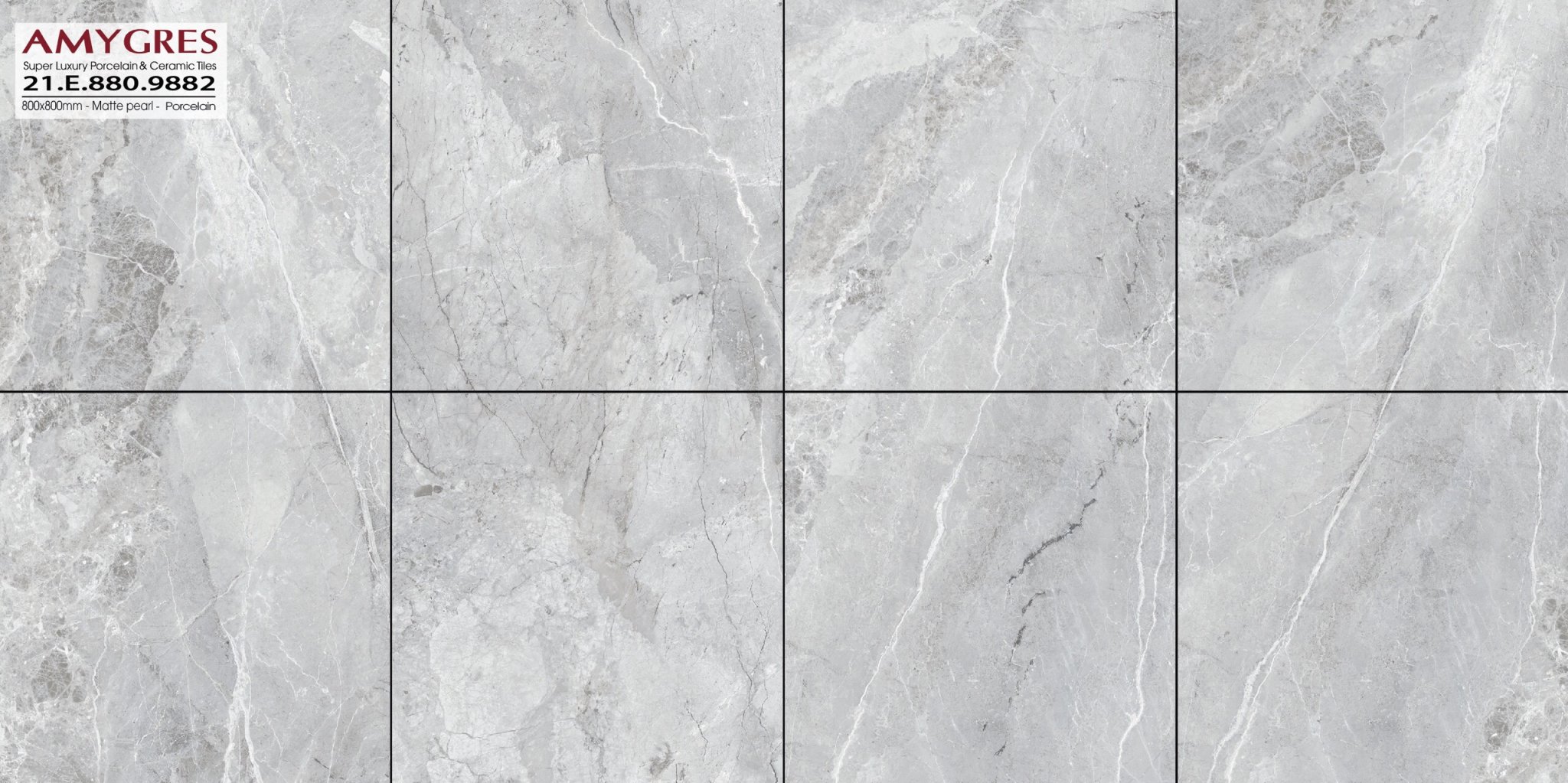 Gạch lát nền Á Mỹ 80×80 mã 9882