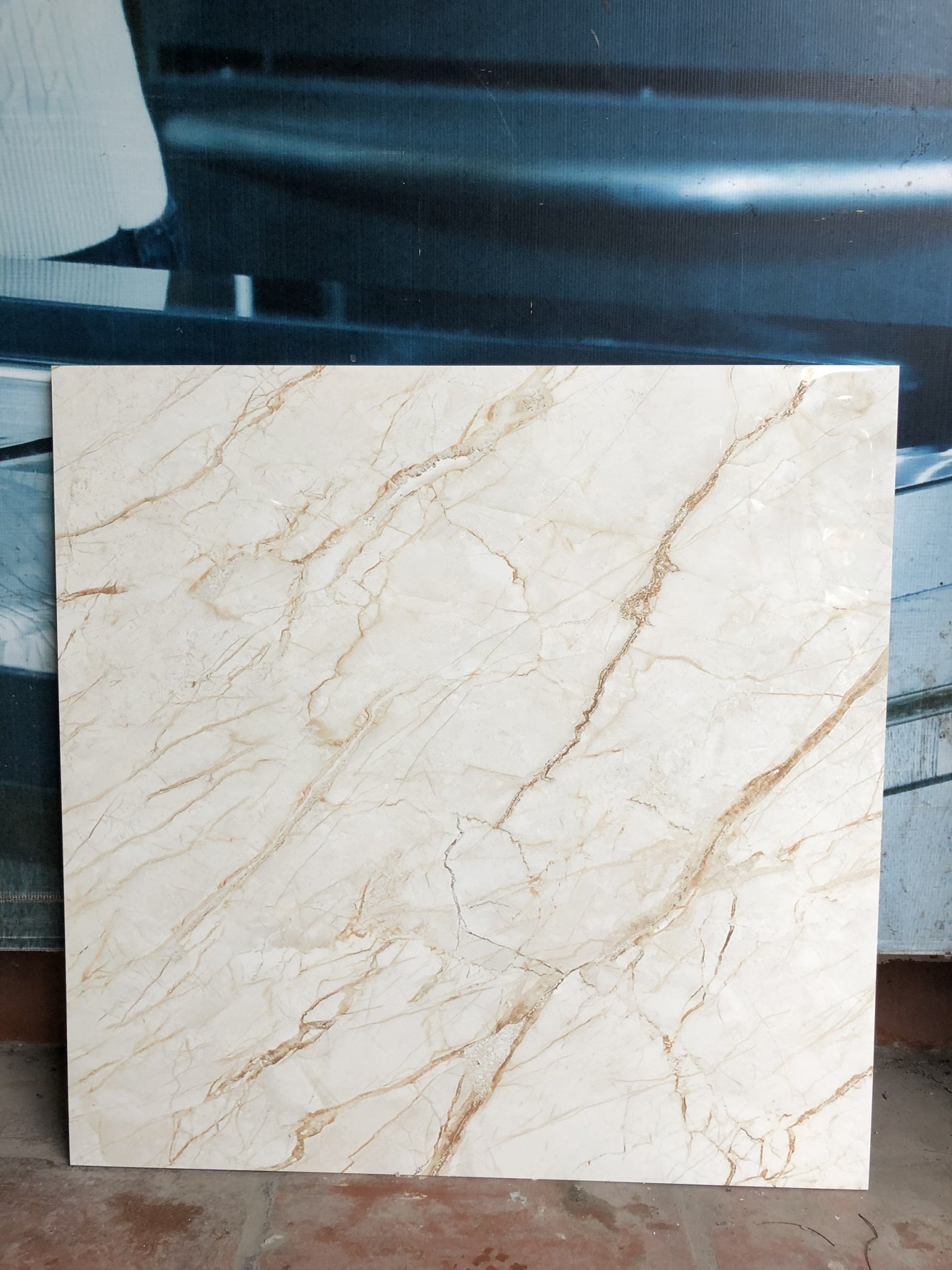 Gạch lát 80×80 Ấn Độ vân đá SSK