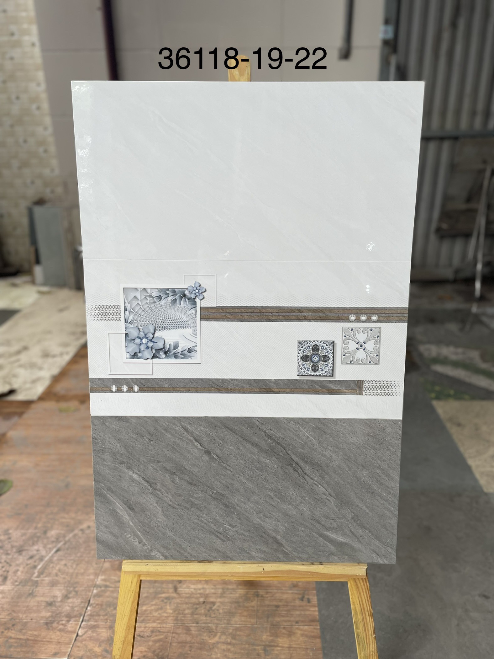 Gạch Ốp Tường Kích Thước 30×60 Ceramic mã 36118-19-22