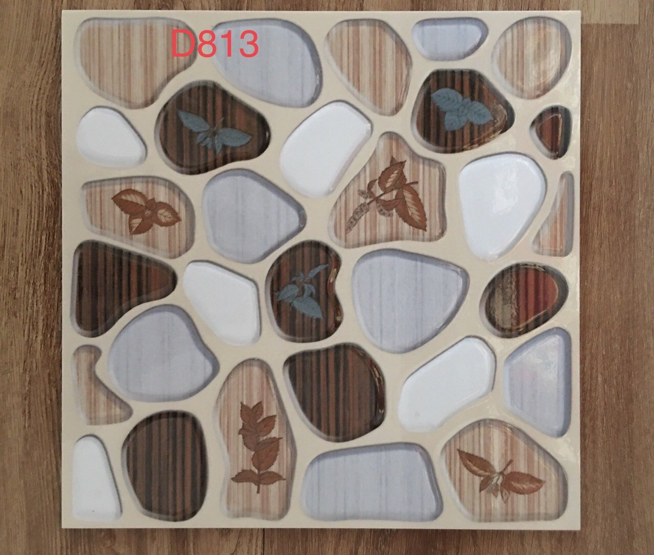 Gạch Thanh Hà 30×30 sỏi sân vườn mã D813