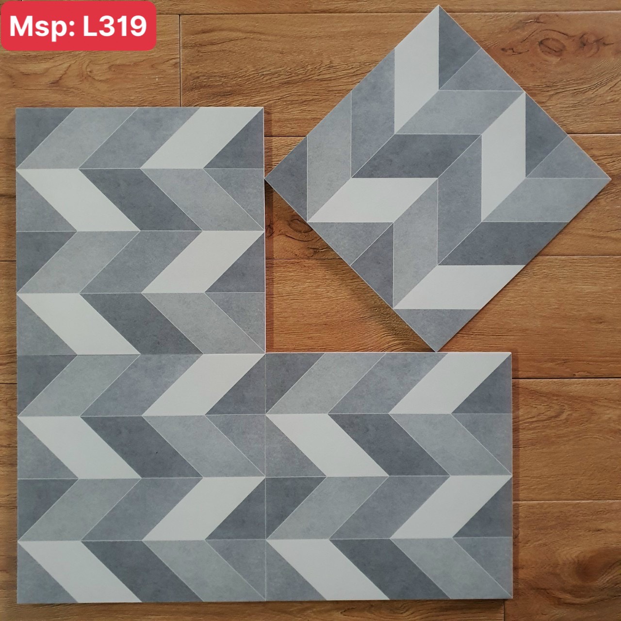 gạch bông men 30×30 xương granit mã L319