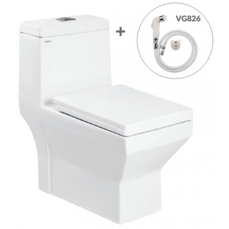 Bồn cầu Liền 1 Khối Viglacera V42