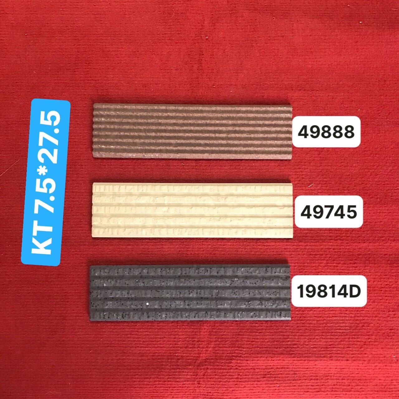 Thẻ ngoại thất kích thước 7.5×28.5cm