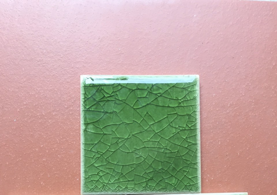 Mosaic vảy cá- mosaic bát tràng