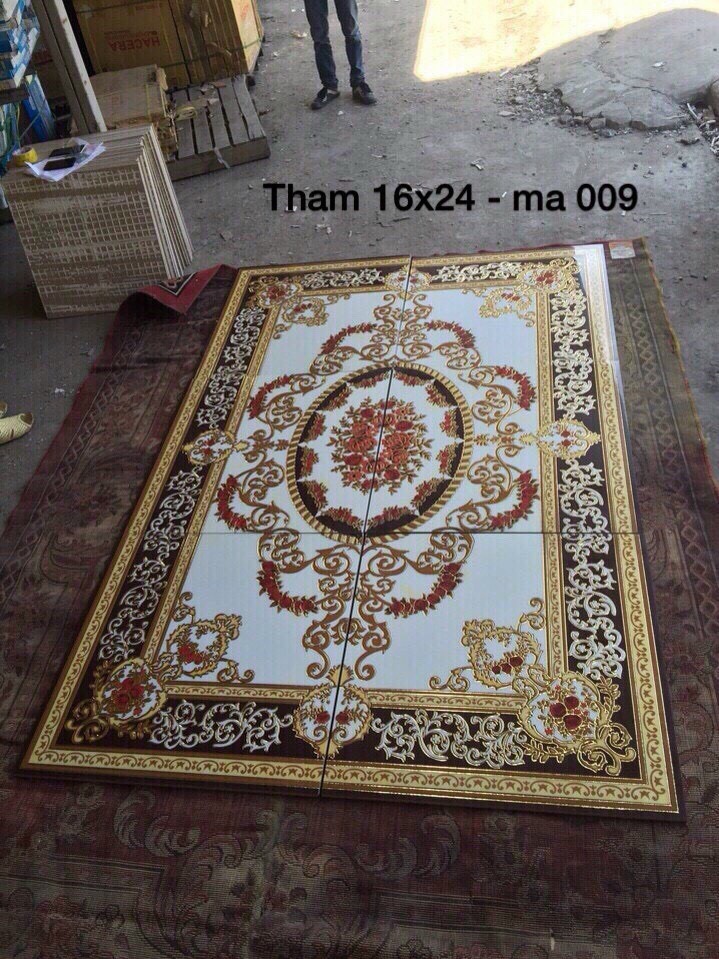 Gạch thảm kích thước 1.6×2.4m mã 009