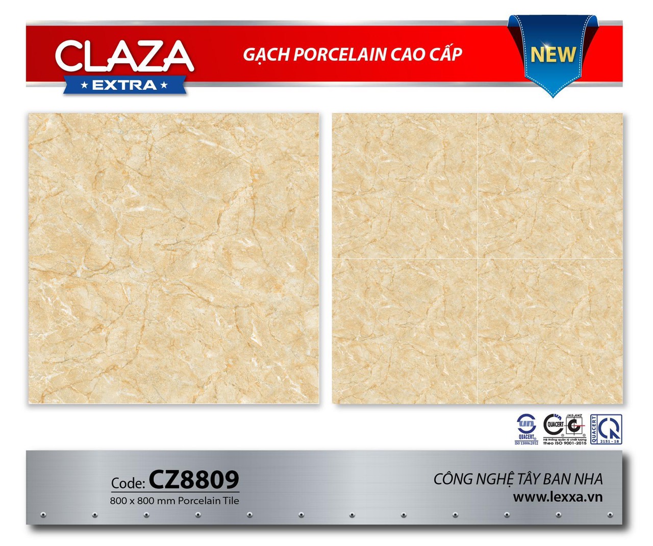Gạch Mikado 80×80 mã CZ8809