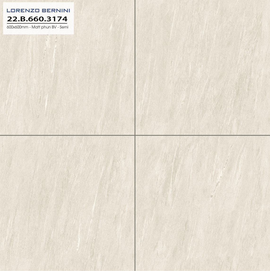 Gạch 60×60 Á Mỹ mã 22.B.660.3174